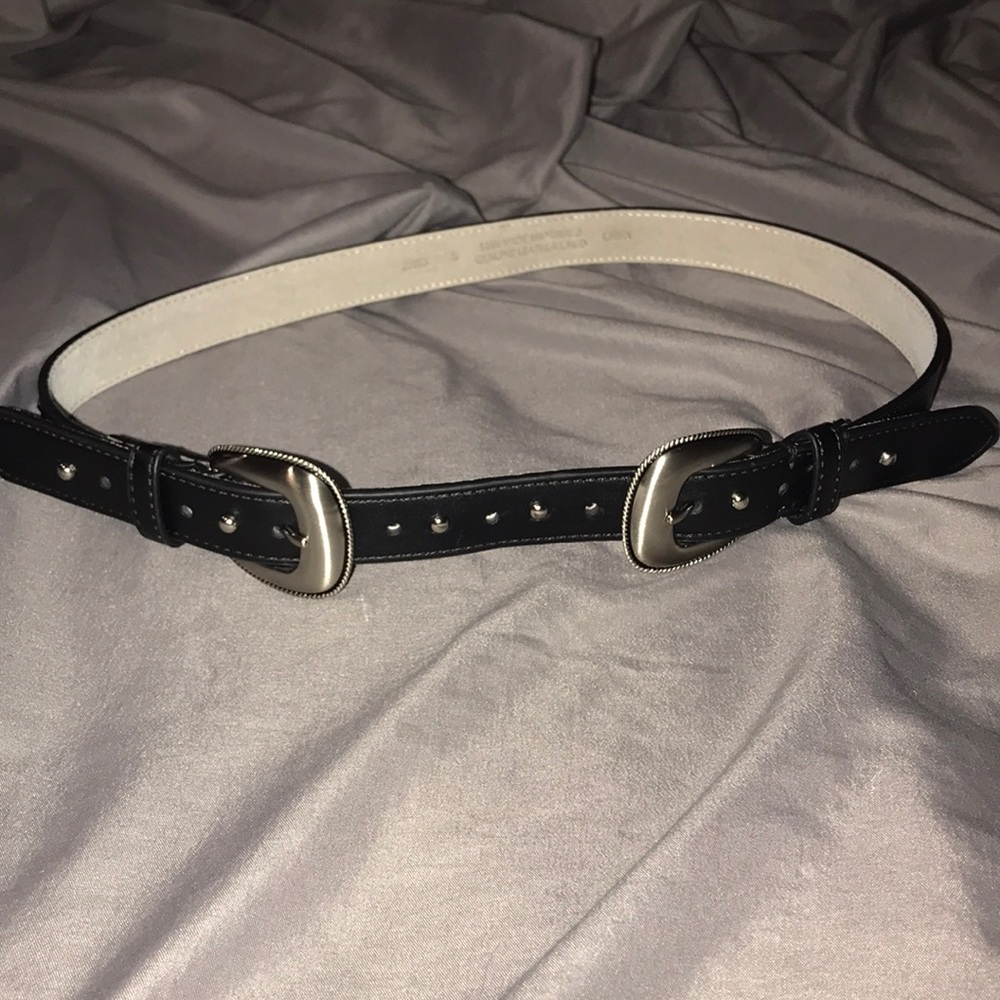Double buckle belt from Nordstrom